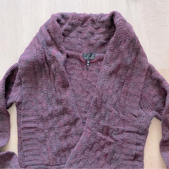 Aritzia TALULA Burgandy Cardigan - Picture 5 of 12